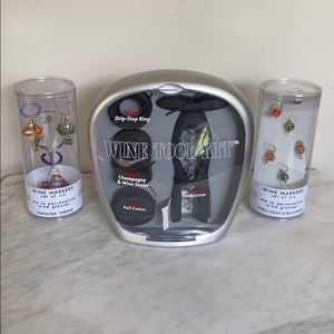 NIB Wine Tool Kit and Two Sets of Wine Markers